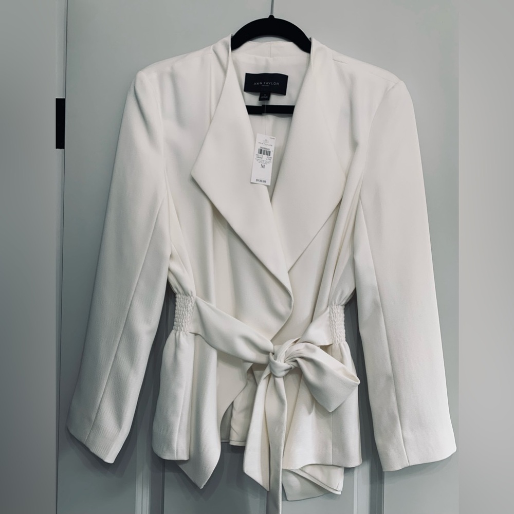 Elegant Blazer by Ann Taylor in Ivory Coast